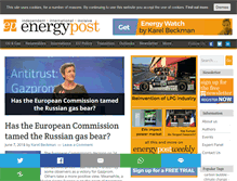 Tablet Screenshot of energypost.eu